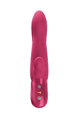 Пульсатор кролик Fun Factory Bi Stronic Arc, силикон, малиновый, 22,3 см