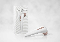 Вакуум-волновой бесконтактный стимулятор клитора Satisfyer Number Two, ABS пластик, белый, 17 см