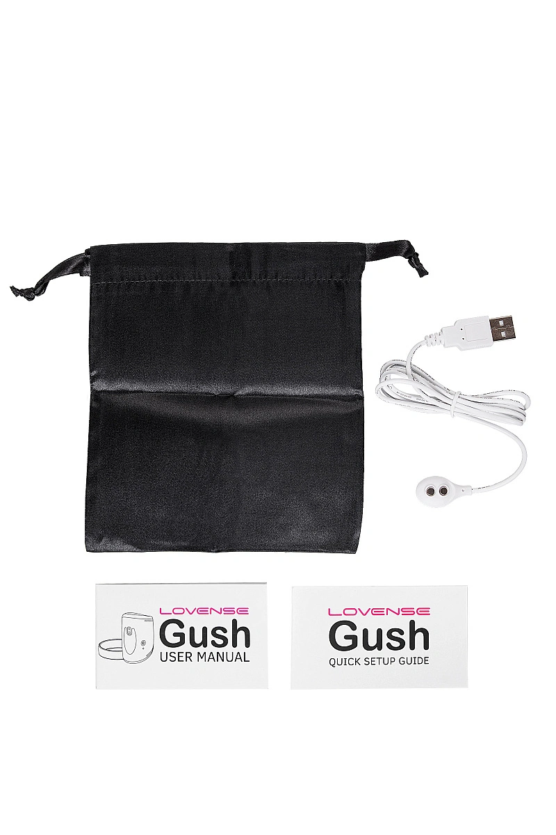 Мастурбатор нереалистичный LOVENSE Gush, силикон, голубой, 8,6 см