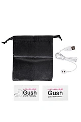 Мастурбатор нереалистичный LOVENSE Gush, силикон, голубой, 8,6 см