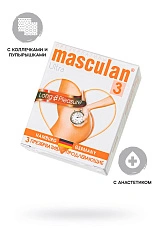 Презервативы Masculan, ultra 3, продлевающие, 19 см, 5,3 см, 3 шт.