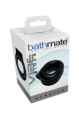 Виброкольцо на член Bathmate Stretch, elastomex, черный, Ø5 см