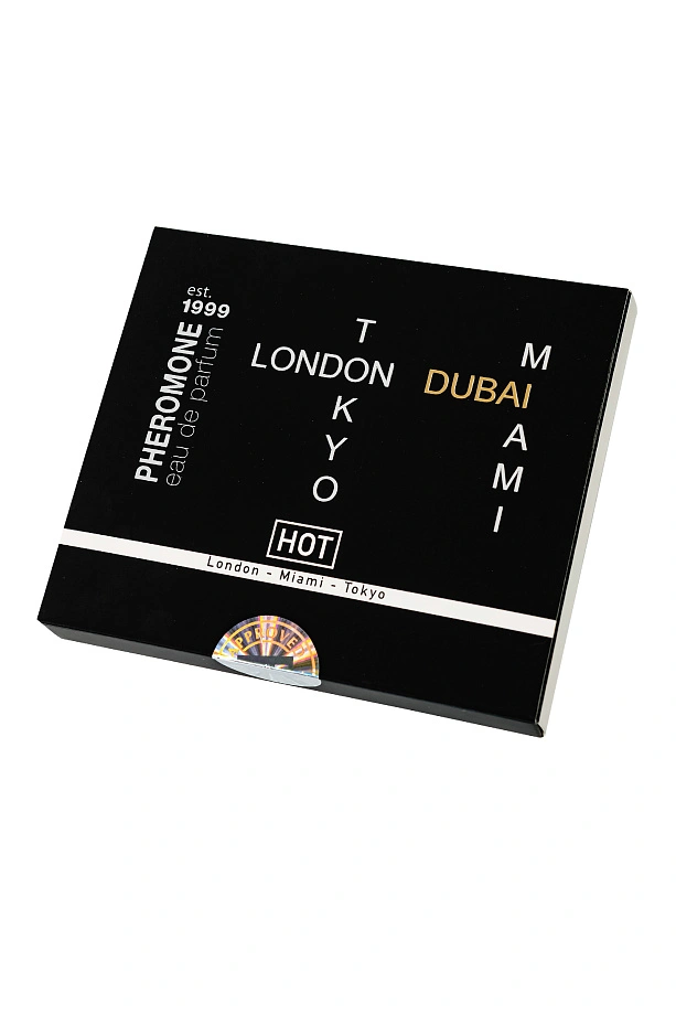 Сет феромонов для мужчин из 4 ароматов по 5 мл.