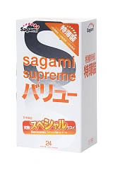 Презервативы Sagami, xtreme, латекс, 19 см, 5,4 см, 24 шт.