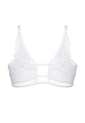 Бралетт Erolanta Odette с застежкой спереди, белый