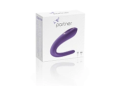 Многофункциональный стимулятор для пар Satisfyer Partner Double Classic, силикон, фиолетовый,18,5 см