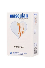 Презервативы Masculan, Ultra Fine №21, особо тонкие, 19 см, 5,3 см, 21шт