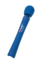 Вибромассажер Fun Factory VIM VIBRATING WAND, силикон, синий, 31,3 см