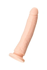 Фаллоимитатор RealStick Silicone Matt B, телесный, 21,5 см