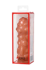 Насадка реалистичная KOKOS EXTREME SLEEVE с дополнительной стимуляцией, TPE, телесная, 14.7 см, ES-11