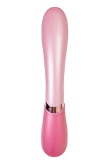 Вибратор Satisfyer Hot Lover Connect App с клиторальным стимулятором, розовый, 20,4 см