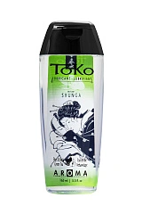 Лубрикант Shunga Toko Aroma на водной основе, груша и зеленый чай, 165 мл