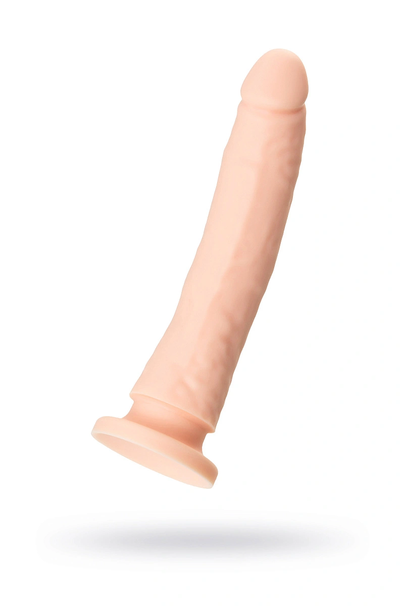 Фаллоимитатор RealStick Silicone Matt B, телесный, 21,5 см