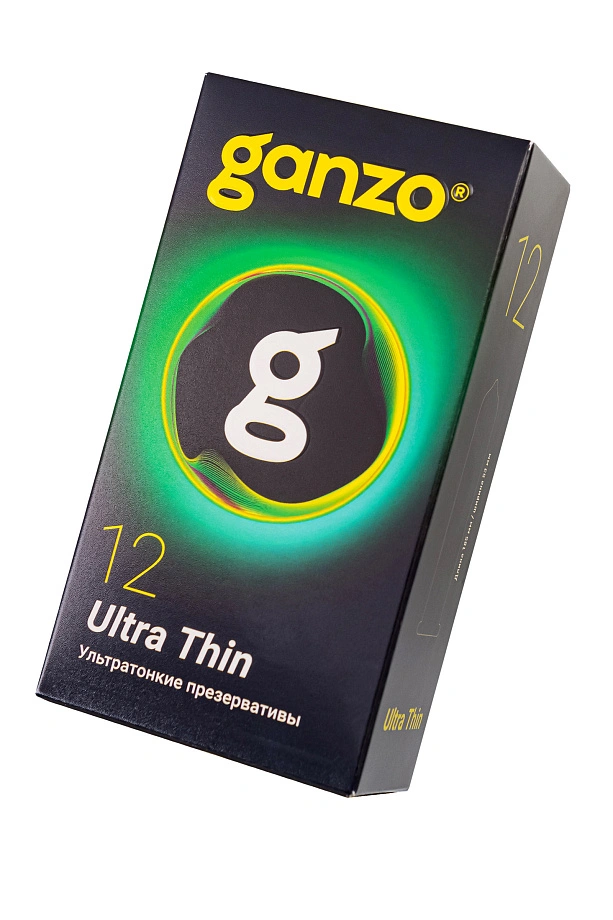 Презервативы Ganzo, ultra thin, супер тонкие, 12 шт.