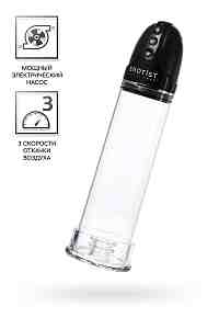 Помпа для пениса Man up pump, прозрачная, Erotist