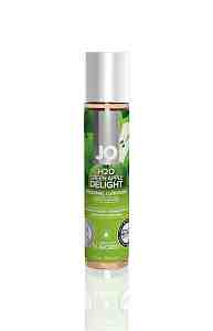 Съедобный лубрикант со вкусом зеленого яблока JO H2O Green Apple, 30 мл