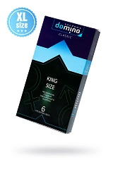 Презервативы Domino, classic, king size, 19 см, 5,2 см, 6 шт.