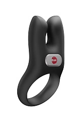 Эрекционное виброкольцо Fun Factory Nōs Classic, силикон, черный, 8 см