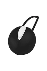 Шарик вагинальный Fun Factory SMARTBALL UNO, силикон, черный, 11 см