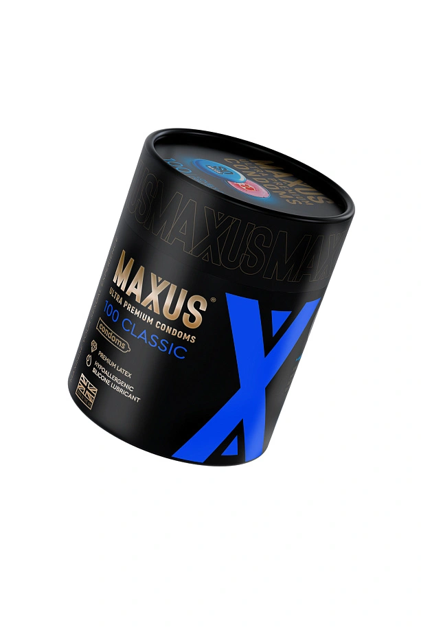 Презервативы Maxus Classic, классические, 100 шт.