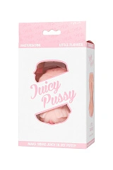 Мастурбатор реалистичный TOYFA Juicy Pussy Little flower, TPE, телесный, 11,5 см