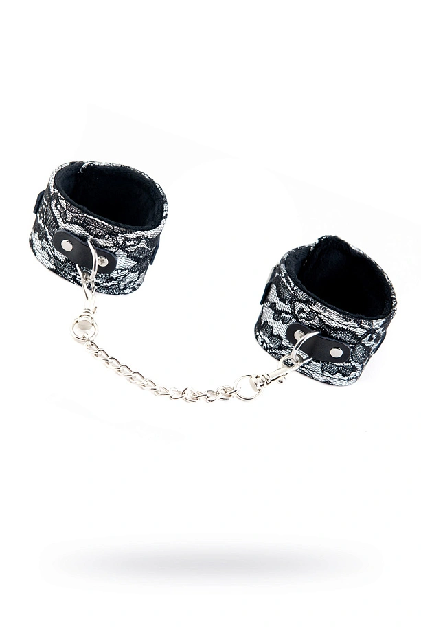 Кружевные поножи TOYFA Marcus, серебристый, 46 см.