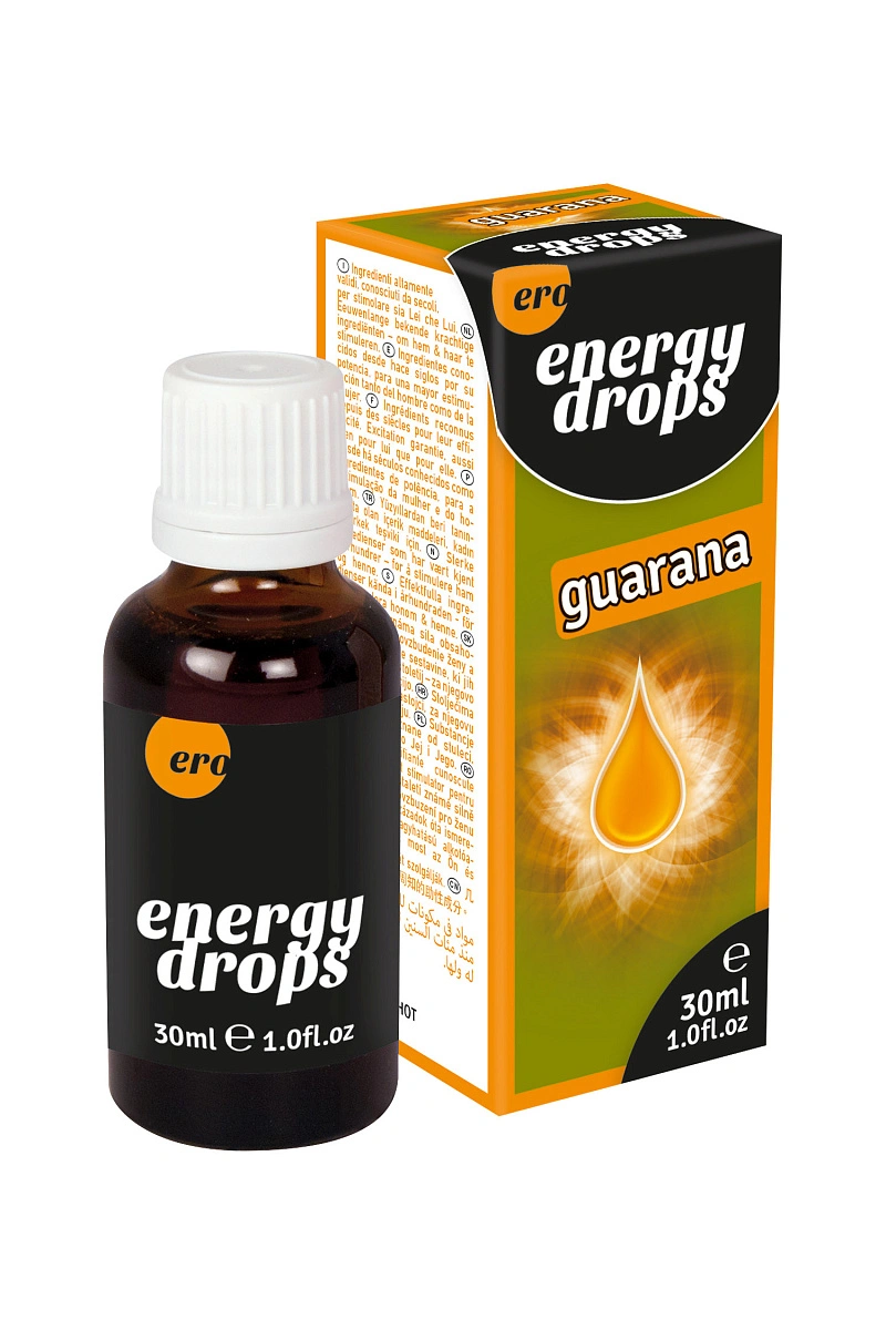 Капли для мужчин и женщин Energy Drops Guarana (m+w), 30 мл