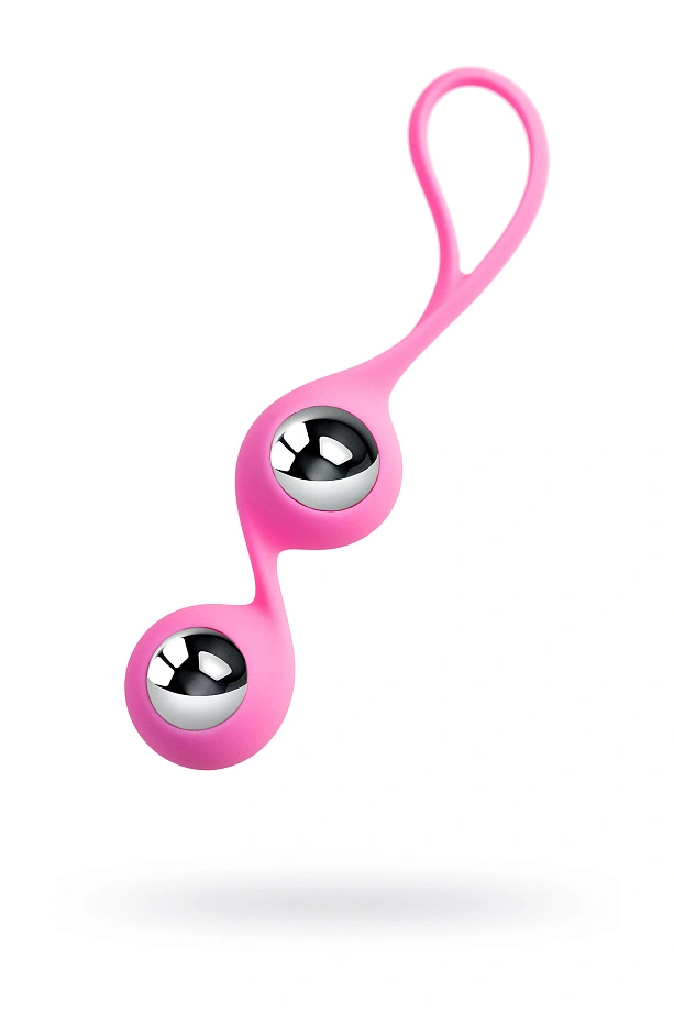 Вагинальные шарики L'Eroina Futa, розовые, Ø 1,9 см, 63 гр