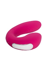 Вибратор Satisfyer Sunray Connect App, с вакуум-волновым стимулятором, силикон, розовый, 15 см