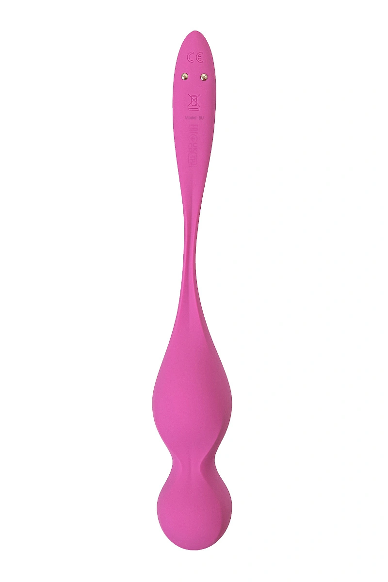 Вагинальные шарики с вибрацией Satisfyer Love Birds 1 Connect App, розовый, 22,2 см