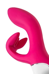 Нереалистичный вибратор Satisfyer Embrace me, силикон, малиновый, 22,5 см