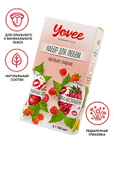 Набор гелей-смазок Yovee для любви вкусовой: малина и клубника, 2х100 мл