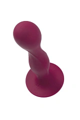 Фаллоимитатор Satisfyer Double Ball-R, силикон, красный, 18 см