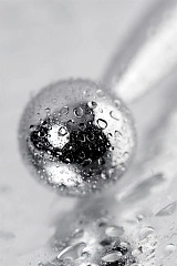 Уретральный плаг TOYFA Metal с ограничителем-шариком, серебряный