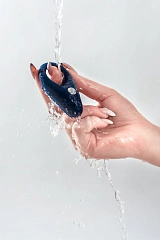 Эрекционное кольцо на пенис Satisfyer Rocket Ring, силикон, синий 7,5 см.