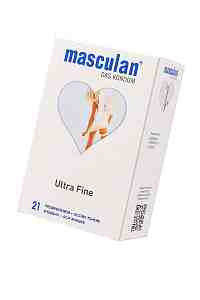 Презервативы Masculan, Ultra Fine №21, особо тонкие, 21шт