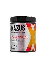 Презервативы Maxus SENSUAL, классические, латекс, 15 шт.