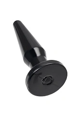 Анальная втулка TOYFA POPO Pleasure Gemini α, TPE, черная, 12,1 см