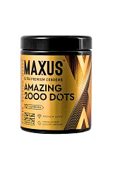 Презервативы Maxus Amazing,  латекс,текстурированные 12 шт.