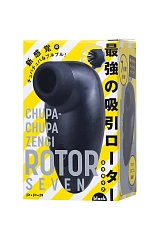 Вакуумный cтимулятор клитора PPP CHUPA-CHUPA ZENGI ROTOR, ABS-пластик, черный, 9 см