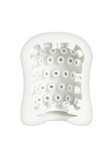 Мастурбатор Mystim MasturbaTIN Dotty Dora, TPE, белый, 4,5 см