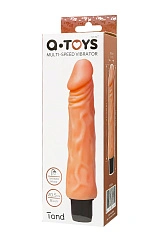 Реалистичный вибратор A-Toys by TOYFA Tond, TPE, телесный, 20,5 см