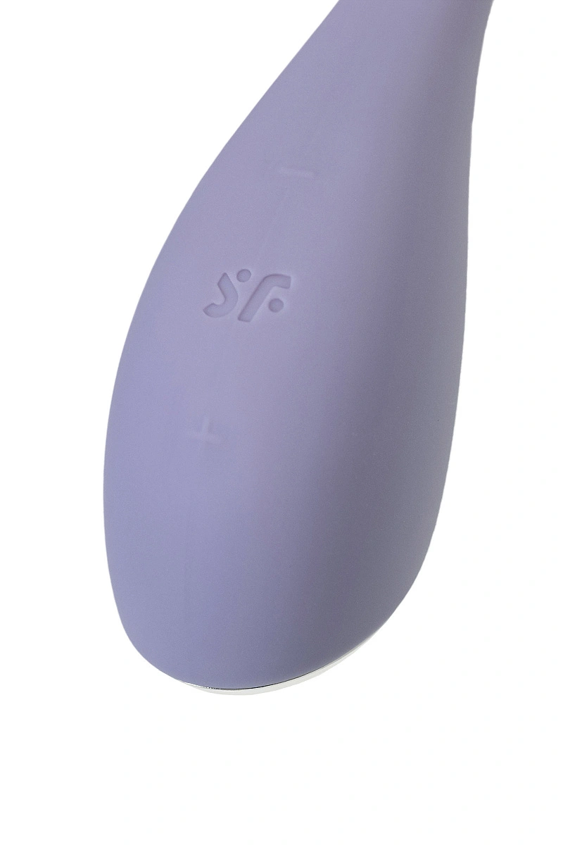 Стимулятор точки G с фиксацией формы Satisfyer G-Spot Flex 5 Connect App, сиреневый, 19,6 см