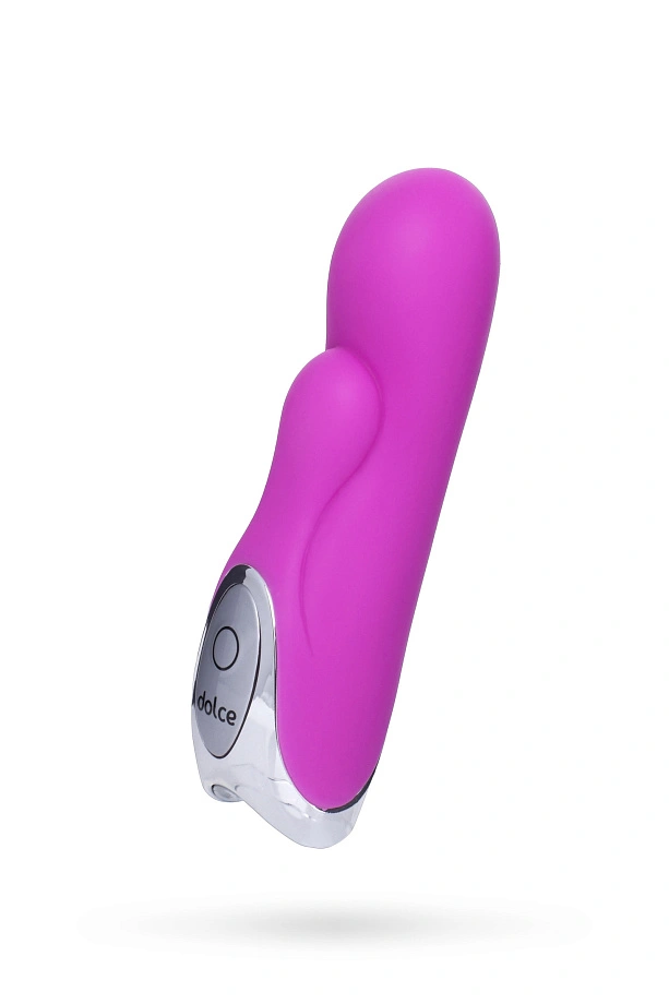 Вибратор TOYFA Dolce Jaden, силикон, розовый, 12,5см