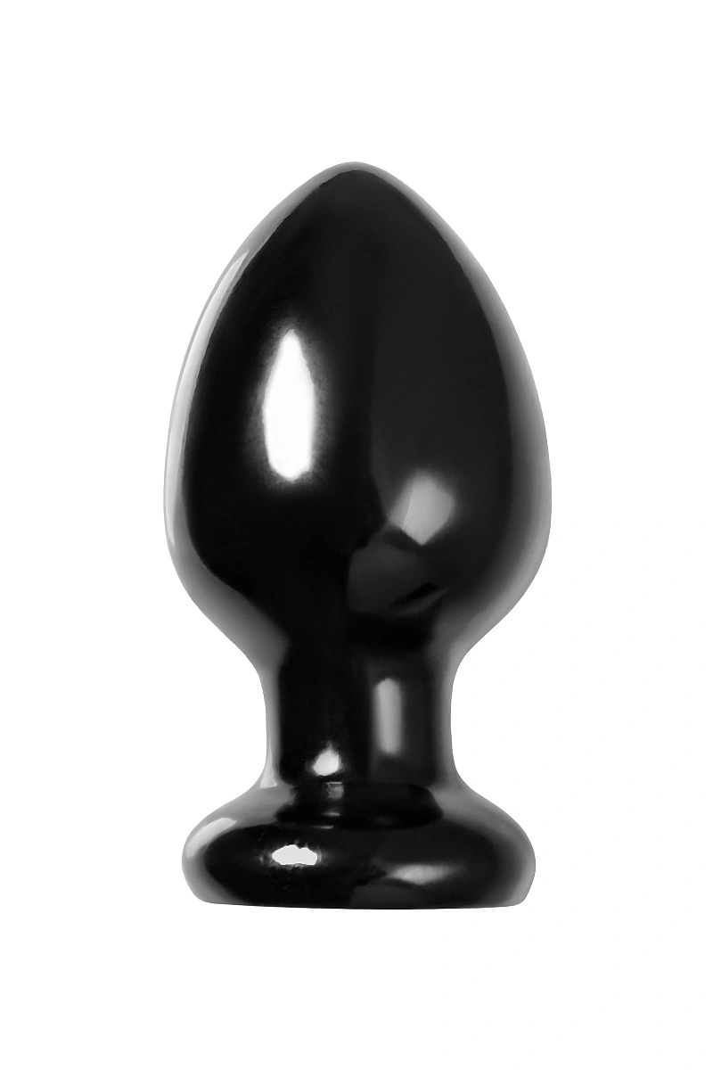 Анальная втулка TOYFA POPO Pleasure Cetus β, PVC, черная, 13 см, Ø 6,8 см