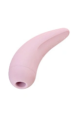 Вакуум-волновой стимулятор с вибрацией Satisfyer Curvy 2 Connect App, силикон, розовый, 13,41 см