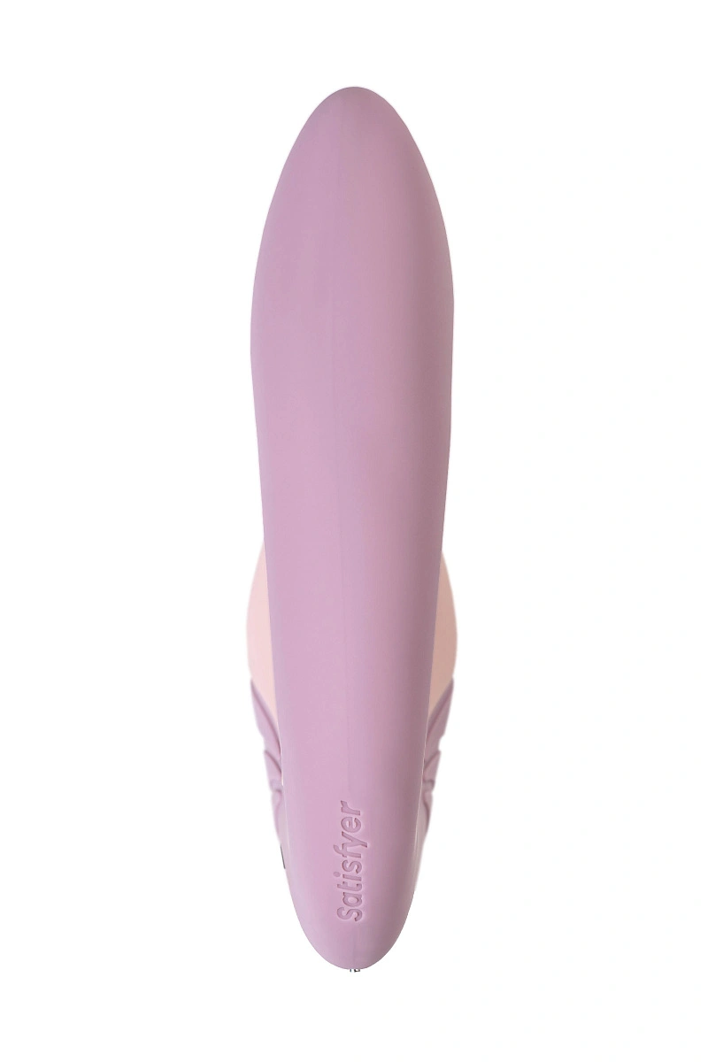 Вибратор Satisfyer Supernova, с вакуум-волновым стимулятором, силикон, розовый, 16,9 см