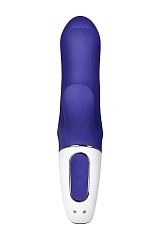 Нереалистичный вибратор Satisfyer Vibes Magic Bunny, силикон, фиолетовый, 17,7 см.