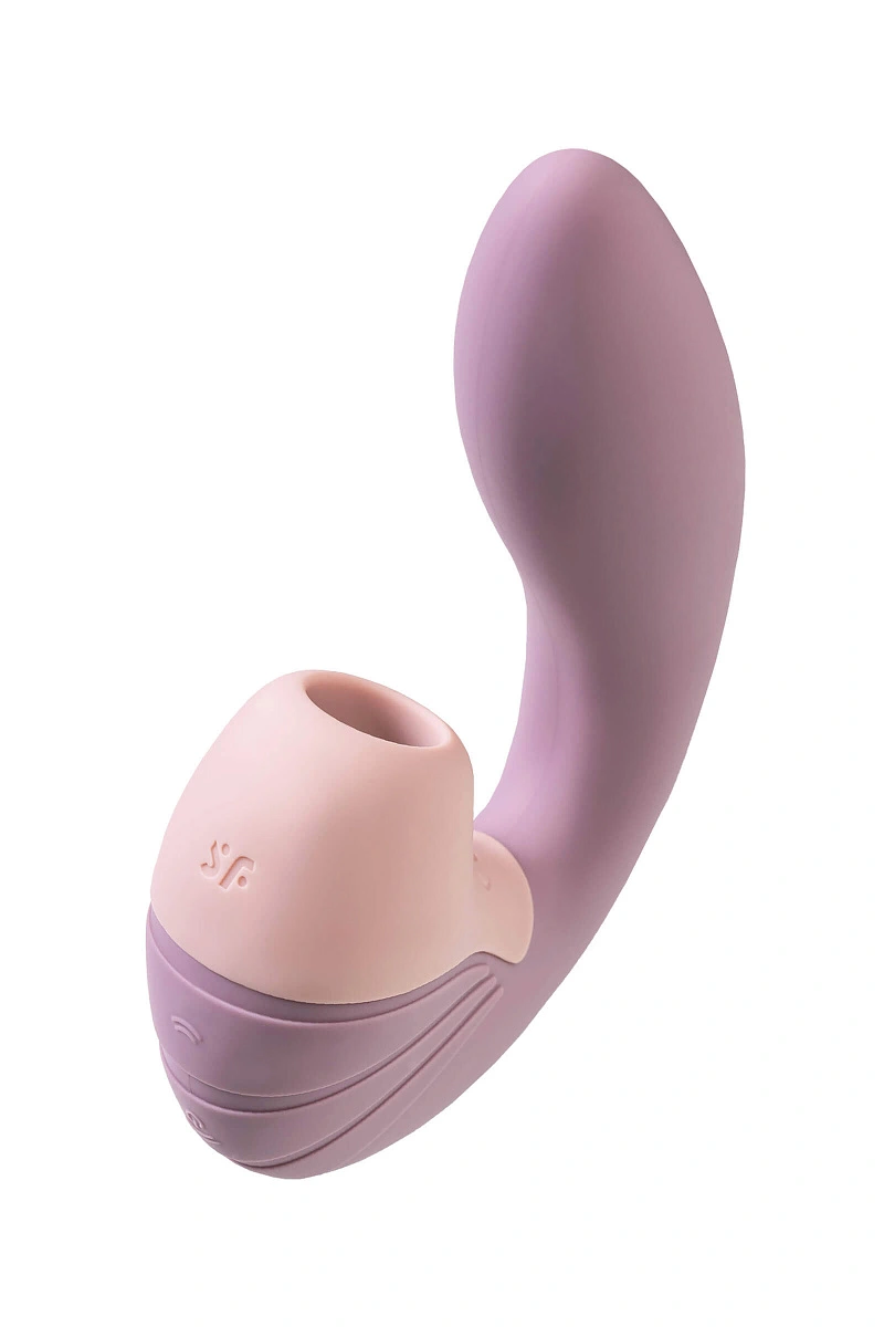 Вибратор Satisfyer Supernova, с вакуум-волновым стимулятором, силикон, розовый, 16,9 см