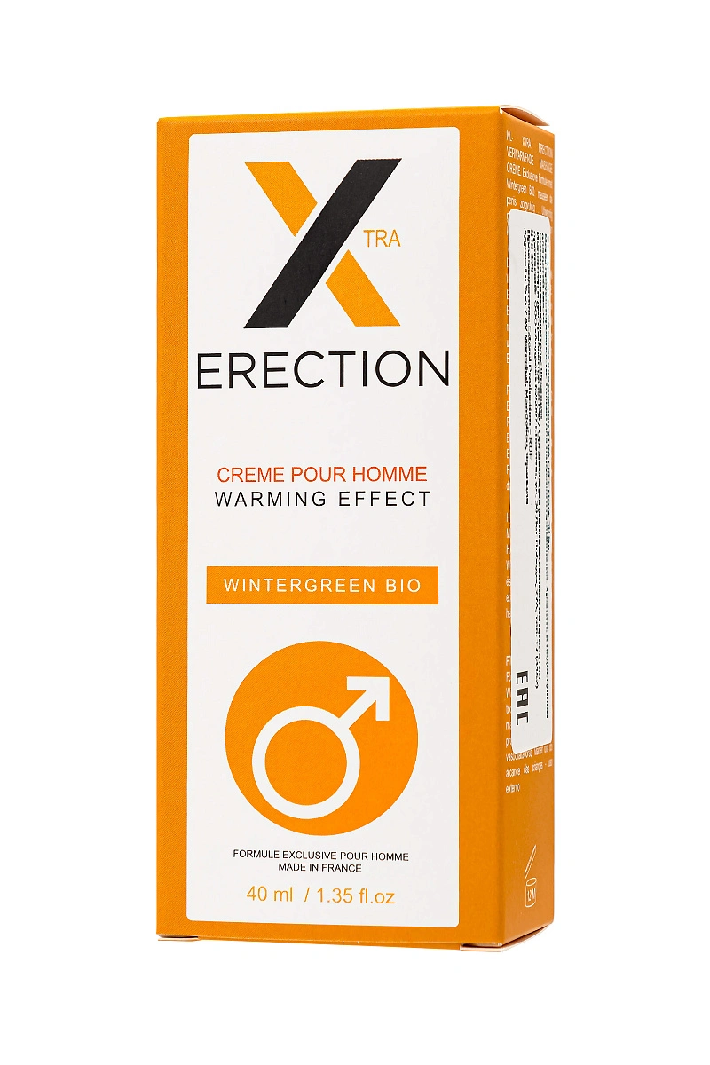 Стимулирующий крем для мужчин RUF XTRA ERECTION, 40 мл.